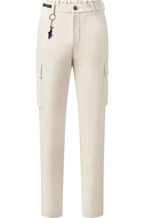 Paul & Shark Broeken, Heren, , L, Katoen, Cargo Broek