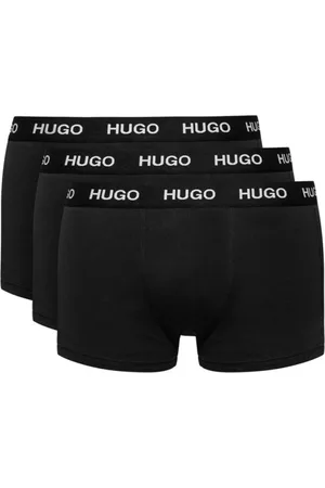 HUGO BOSS Ondergoed, Heren, Zwart, 2Xl, Katoen, Boxershorts