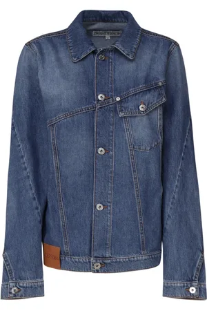 J.W.Anderson Jassen, Dames, Blauw, S, Katoen, Twisted Jacket