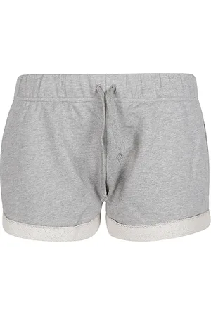 IRO Korte broeken, Dames, Grijs, XS, Katoen, Emmy Katoenen Shorts