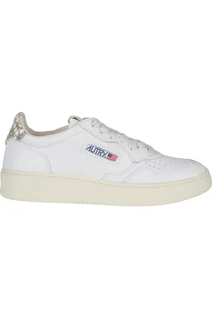 Autry Schoenen, Dames, Wit, 39 EU, Leer, Medalist Low Sneakers