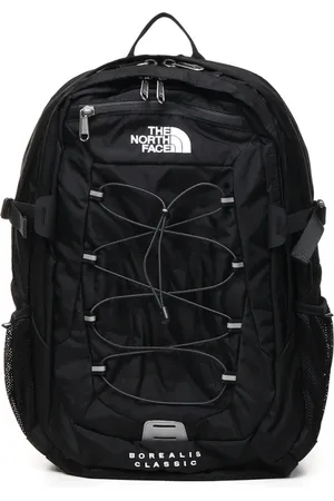The North Face Tassen, unisex, Zwart, ONE Size, Zwarte rugzak met organizer en laptopvak