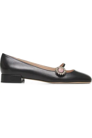 VALENTINO GARAVANI Schoenen, Dames, Zwart, 37 1/2 EU, Leer, Stijlvolle Handtas