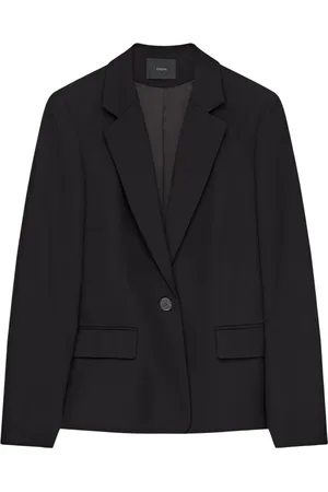Joseph Jassen, Dames, Zwart, M, Wol, Drapey Wool Viscose Joaquim Jas