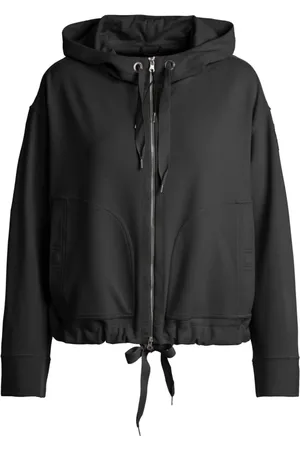 Parajumpers Jassen, Dames, Zwart, S, Full Zip Hoodie Sweatshirt