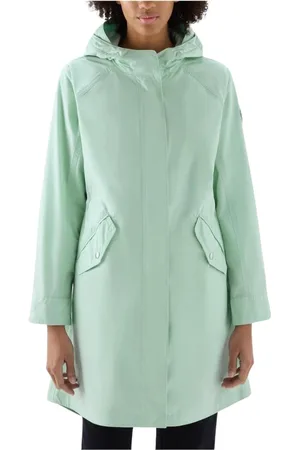 Woolrich Mantels, Dames, Groen, S, Lichtgewicht Arctic-geïnspireerde Parka