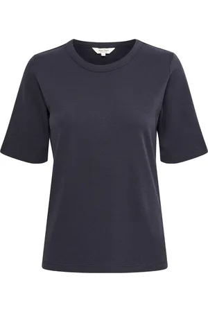 Part Two Tops, Dames, Zwart, XL, Katoen, Klassiek Katoenen T-shirt - Nachthemel