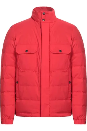 Woolrich Jassen, Heren, Rood, S, Polyester, Sierra Stag Down Jacket