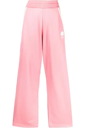 Kenzo Broeken, Dames, Roze, S, Polyester, Flower 2.0 Broek