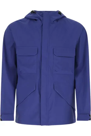 Woolrich Jassen, Heren, Blauw, M, Polyester, Electric Windbreaker Jacket