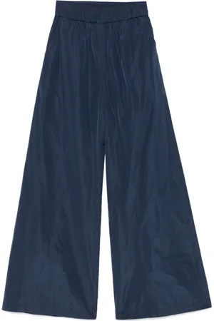 P.A.R.O.S.H. Broeken, Dames, Blauw, M, Blauwe Broek voor Vrouwen