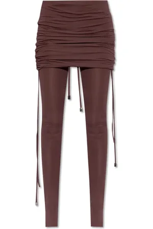 The Attico Broeken, Dames, Paars, S, Geplooide broek