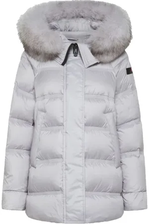 Peuterey Jassen, Dames, Wit, M, Stijlvolle Jas