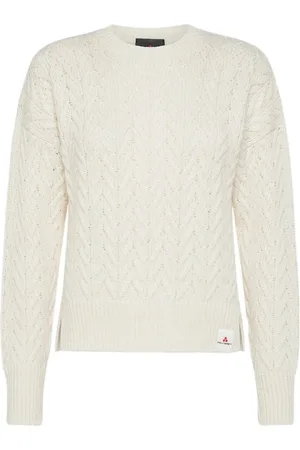 Peuterey Truien, Dames, , M, Katoen, Alpaca katoenen trui met chevronpatroon