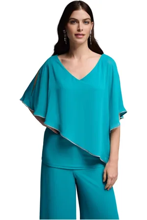 Joseph Ribkoff Blouses & Shirts, Dames, Blauw, M, Stijlvolle en Trendy Blouse