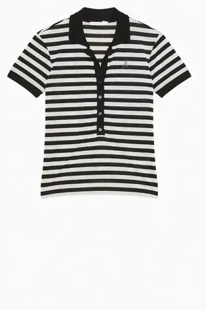 Patrizia Pepe Tops, Dames, Veelkleurig, M, Katoen, Essential Truien Top