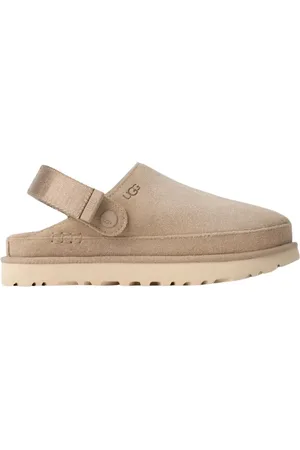UGG Schoenen, Dames, , 38 EU, Suède, Goldenstar Muiltjes met Logo