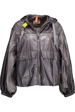 Parajumpers Jassen, Dames, Grijs, S, Lichtgewicht Waterdichte Jas