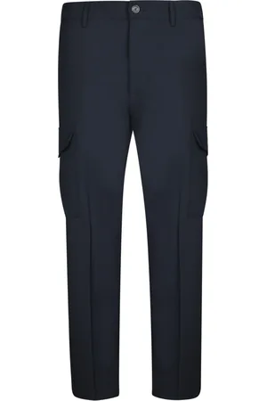Nine In The Morning Broeken, Heren, Blauw, M, Blauwe Broek voor Mannen