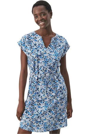 Part Two Kleedjes, Dames, Veelkleurig, 3Xl, Katoen, Mini Bloemenjurk