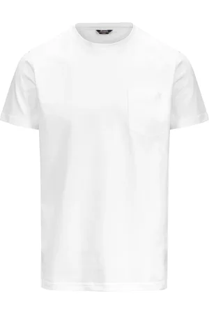 K-Way Tops, Heren, Wit, XL, Katoen, Sigur Jersey T-Shirt