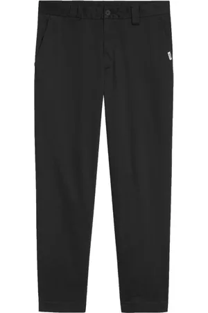 Tommy Hilfiger Broeken, Heren, Zwart, W34 L32, Katoen, Chino Dad Pants