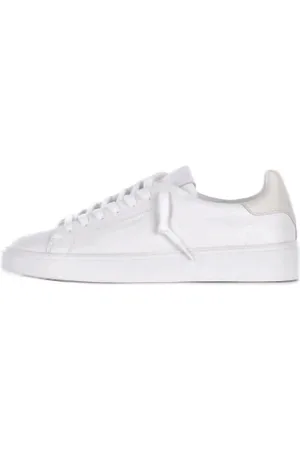 D.A.T.E. Schoenen, Heren, Wit, 40 EU, Witte Leren Sneakers met Logo