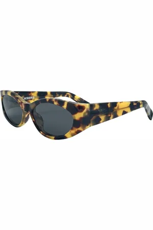Jacquemus Accessoires, Dames, Veelkleurig, ONE Size, Ovalo Oval Zonnebril