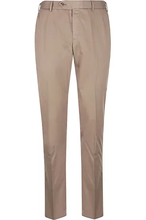 PT Torino Broeken, Heren, Bruin, M, Slimme Jogger Broek