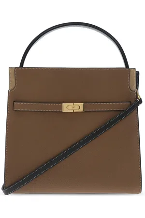 Tory Burch Tassen, Dames, Bruin, ONE Size, Leer, Le Radziwill Schoudertas