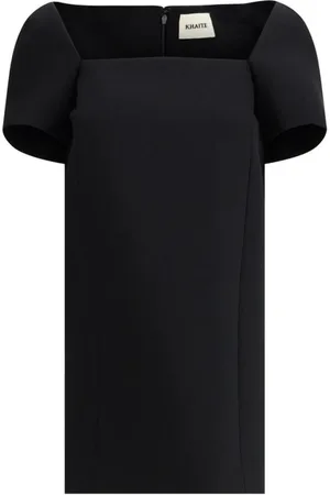 Khaite Kleedjes, Dames, Zwart, M, Mini Benji Jurk