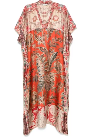 PIERRE-LOUIS MASCIA Jassen, Dames, Rood, ONE Size, Rode zee kleding met grafische print