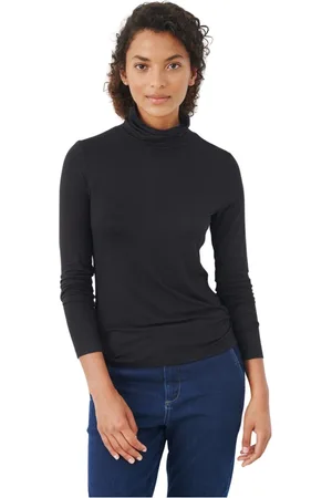 Part Two Tops, Dames, Zwart, L, Long Sleeve Top