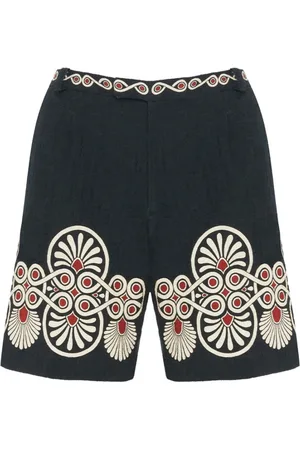 La DoubleJ Korte broeken, Dames, Zwart, M, Katoen, Boyfriend Shorts