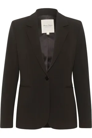 Part Two Jassen, Dames, Zwart, XS, Klassieke zwarte blazer