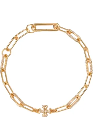 Tory Burch Accessoires, Dames, Geel, ONE Size, Armband