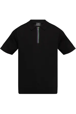 Paul Smith Tops, Heren, Zwart, L, Katoen, Cotton Polo