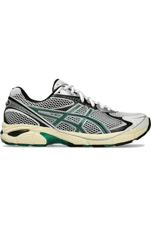 Asics Schoenen, Heren, Grijs, 43 1/2 EU, Groene platte schoenen