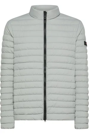 Peuterey Jassen, Heren, Grijs, XL, Polyester, Lichtgrijze Winterjas