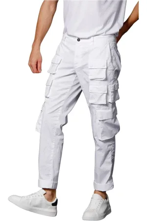 Masons Broeken, Heren, Wit, L, Cargo Broek Caracas Beperkte Editie