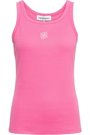 &Co Woman Tops, Dames, Roze, XS, Katoen, Selena Embro S