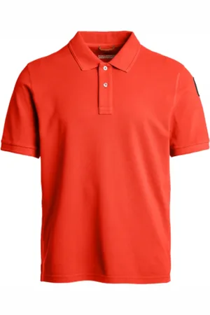 Parajumpers Tops, Heren, Rood, L, Katoen, Polo Shirt
