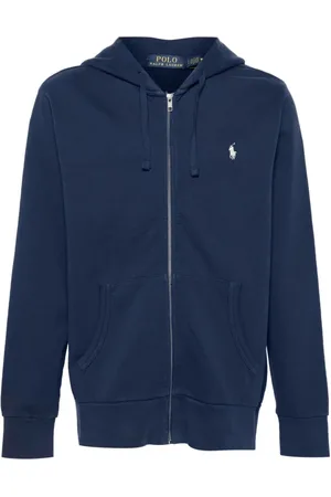 Ralph Lauren Sweatshirts & Hoodies, Heren, Blauw, M, Katoen, Sweatshirt met lange mouwen