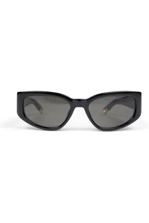 Jacquemus Accessoires, Dames, Zwart, ONE Size, Zonnebril