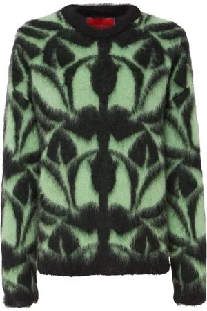 La DoubleJ Truien, Dames, Groen, L, Wol, Camden Jumper