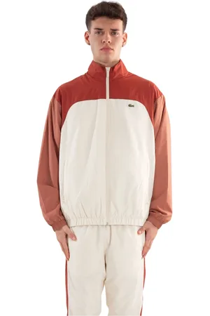 Lacoste Jassen, Heren, Veelkleurig, S, Kleur blok trackjack