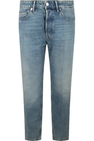 Nine In The Morning Jeans, Heren, Blauw, W30, Denim, Vintage Wortel Stijl Denim Jeans