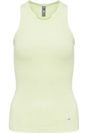 adidas Tops, Dames, Groen, S, RIB Tank Halo Jj 2564