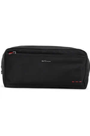 Kiton Tassen, Heren, Zwart, ONE Size, Zwarte Clutch Tas