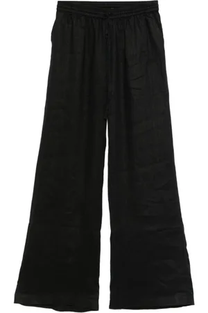 P.A.R.O.S.H. Broeken, Dames, Zwart, 2Xl, Zwarte Broek voor Vrouwen
